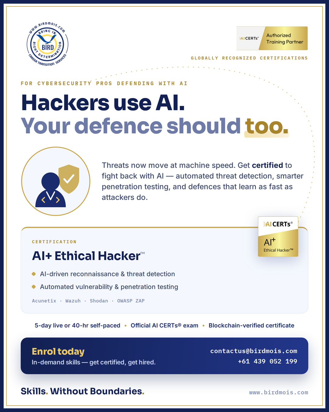 The attacker probing your business tonight is using AI. The real question is whether your defence is.