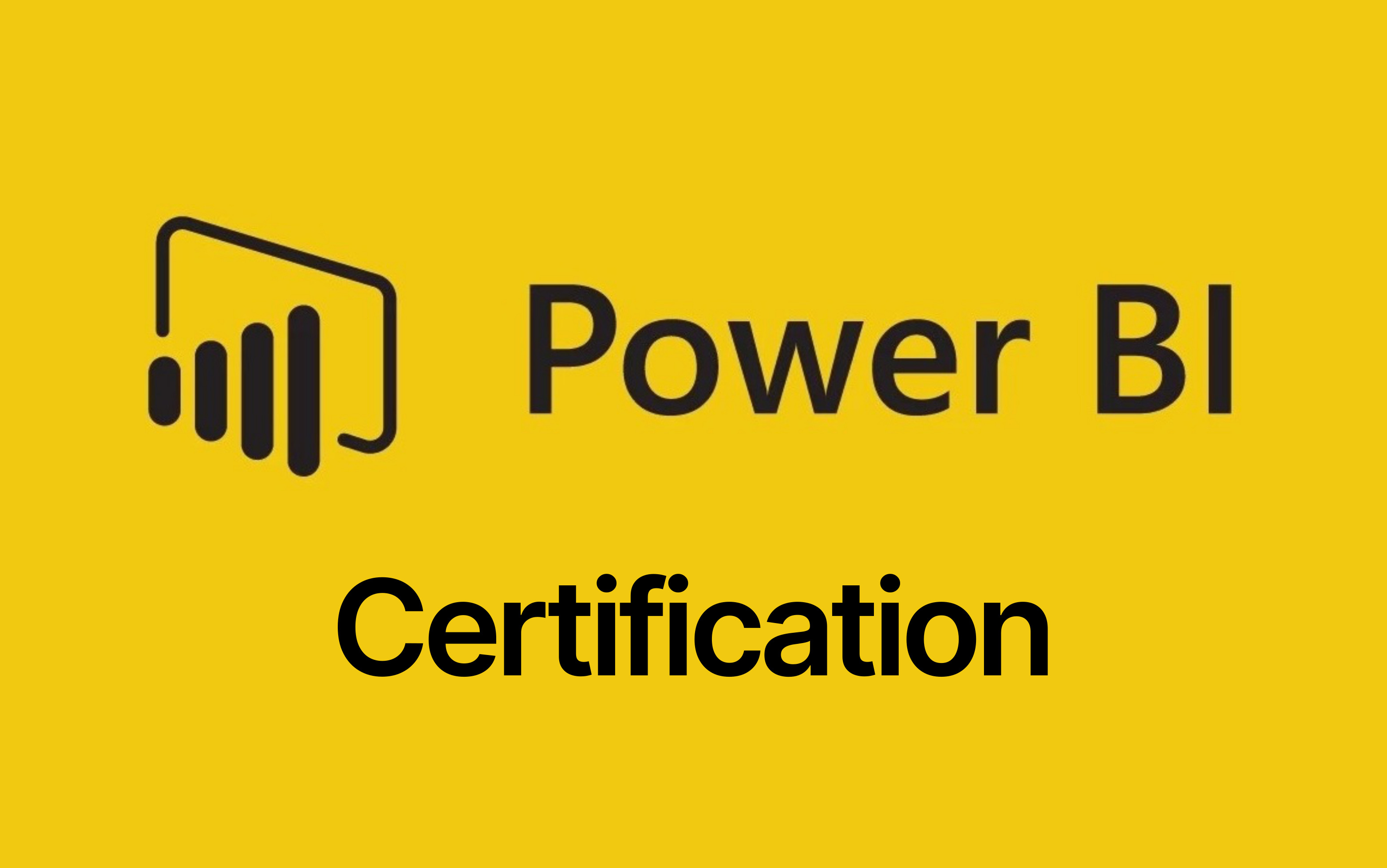 Power Bi Certification